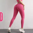 High Waist Hip Lift Yoga Pants With Pockets Women's Sports Fitness Trousers Leggings
