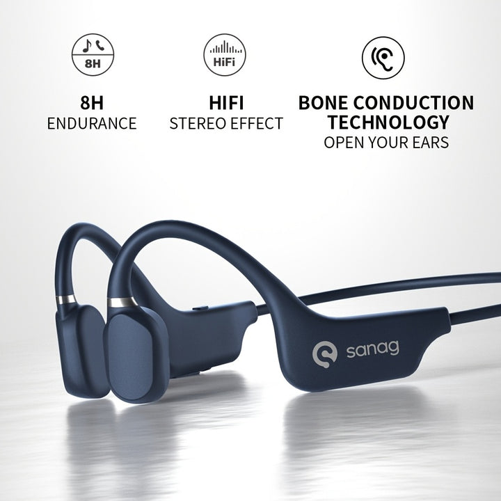 Sanag A5X True Bone Conduction Headphones - Targeting Shao Yin $100+ Bone Conduction