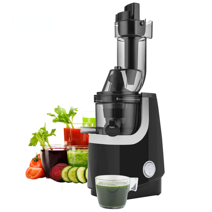 Taylor & Brown Juicer Machines, Slow Juicer Masticating Juicer, Cold Press Juicer with Quiet Motor & Reverse Function for Fresh Healthy Fruits and Vegetables Juice, Easy to Clean with Brush