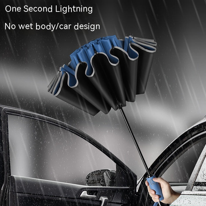 Fully Automatic Folding Reverse Umbrella