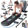 6-in-1 Pilates Board Set with Counter, Multifunctional Home Workout Kit with Accurate Rep Tracking, Portable & Foldable Body Toning Equipment