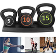Kettlebell Set Weight Lifting Training Kettle Bell for Cardio Strength Exercise