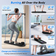 6-in-1 Pilates Board Set with Counter, Multifunctional Home Workout Kit with Accurate Rep Tracking, Portable & Foldable Body Toning Equipment