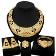 Jewelry Set Exquisite Italy Gold Plated