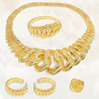 Jewelry Set Exquisite Italy Gold Plated