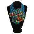 New Trend Women Scarf Floral Collar Scarf Luxury