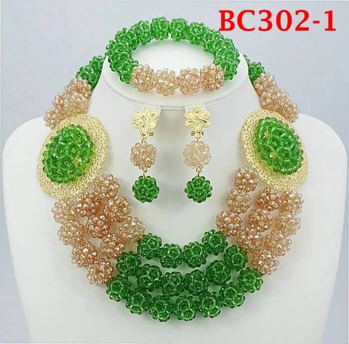 Coral Beads Jewelry: African Wedding