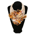 New Trend Women Scarf Floral Collar Scarf Luxury