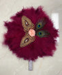 Luxurious Handmade Feather Hand Fan