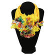 New Trend Women Scarf Floral Collar Scarf Luxury