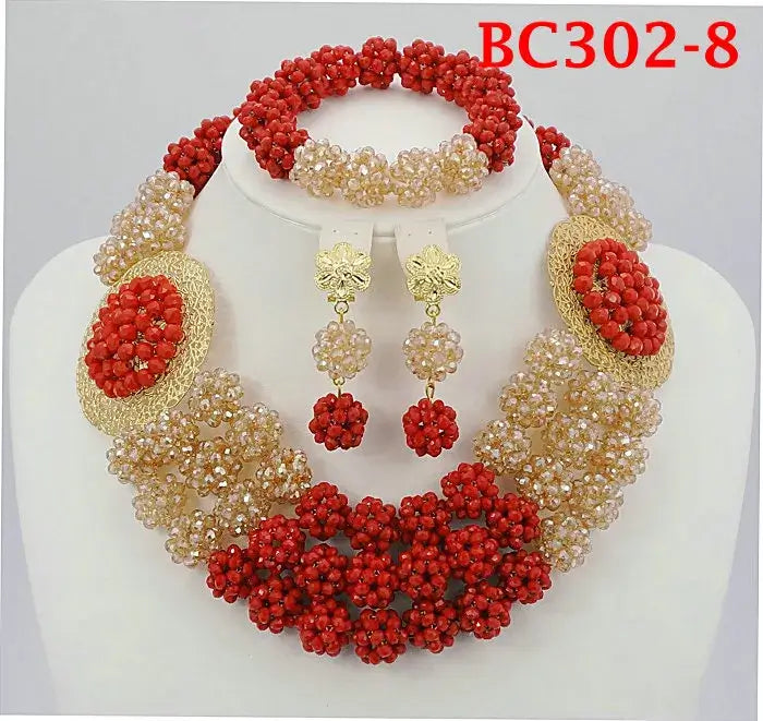 Coral Beads Jewelry: African Wedding