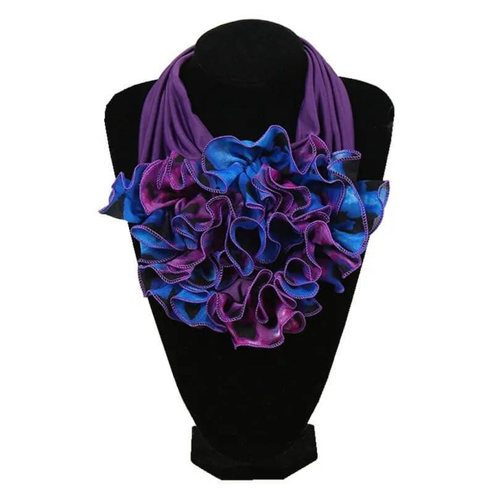 New Trend Women Scarf Floral Collar Scarf Luxury