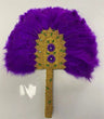 Luxurious Handmade Feather Hand Fan