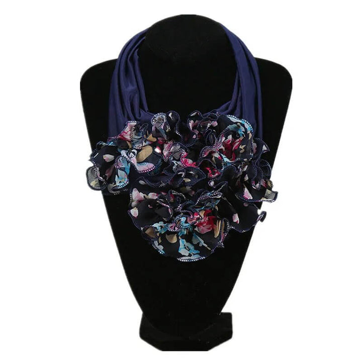 New Trend Women Scarf Floral Collar Scarf Luxury