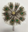 Luxurious Handmade Feather Hand Fan