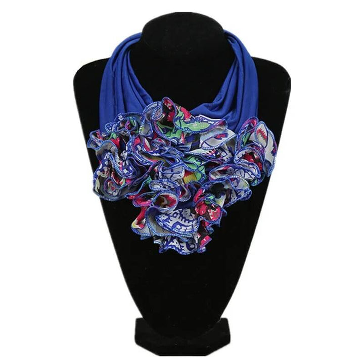 New Trend Women Scarf Floral Collar Scarf Luxury