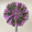 Luxurious Handmade Feather Hand Fan