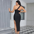 Beading Bandages Backless Bodycon  sexy dress