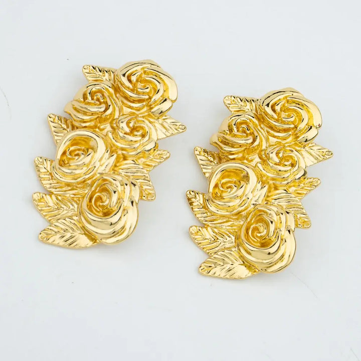 Dubai Big Flower Jewelry Set Fashionable African Necklace