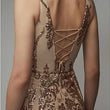 Gold Sequin High-End Dress Summer