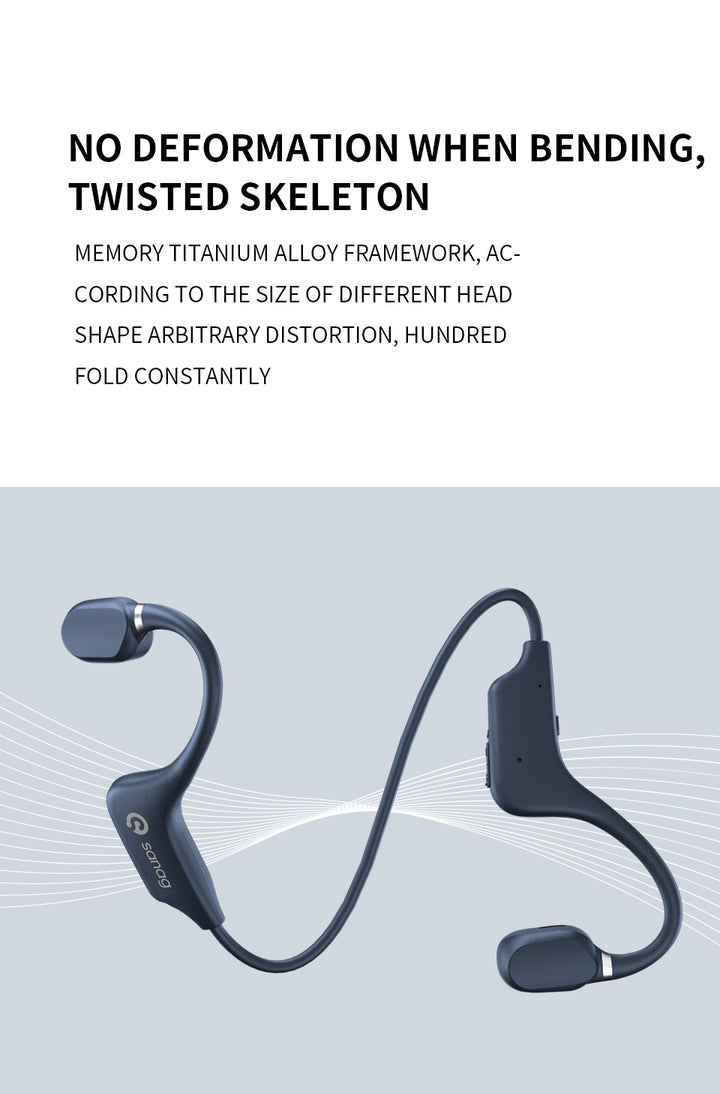 Sanag A5X True Bone Conduction Headphones - Targeting Shao Yin $100+ Bone Conduction