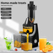 Taylor & Brown Juicer Machines, Slow Juicer Masticating Juicer, Cold Press Juicer with Quiet Motor & Reverse Function for Fresh Healthy Fruits and Vegetables Juice, Easy to Clean with Brush