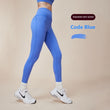 Cross Hip Lifting And Waist-slimming Upgrade High Waist Peach Sports Yoga Pants