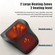 Hands-Free Cordless 3D Kneading Pillow with Heat -Portable Neck & Shoulder Massager for Back, Leg Pain Relief - Ideal Gift for Men & Women, Father's Day/Mother's Day Gifts, USB Powered, Speed Control